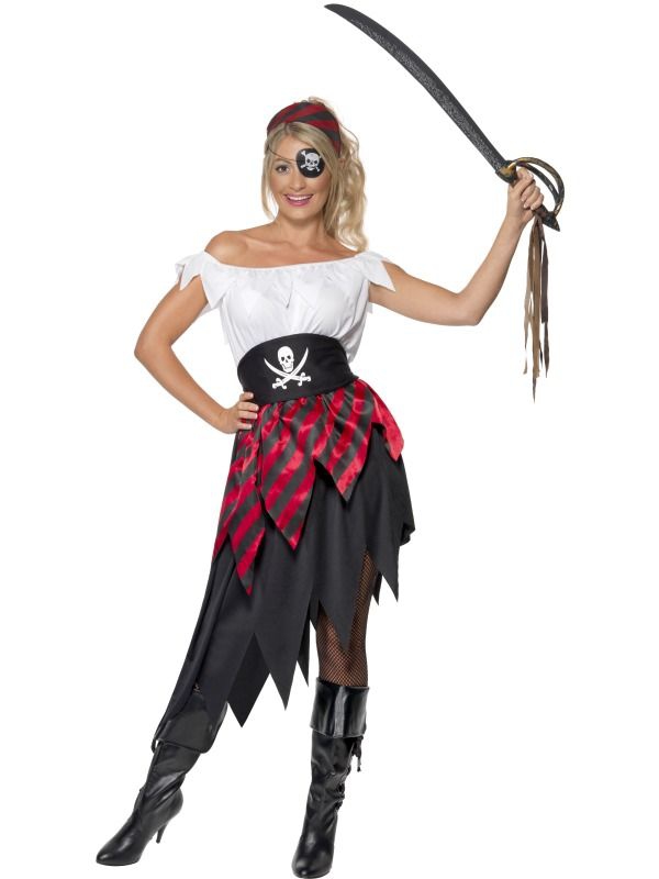 Piráti - Kostým Pirátská dívka