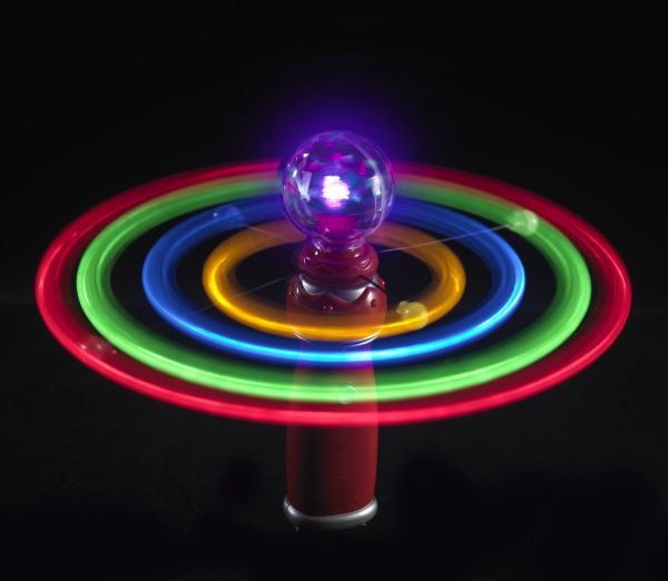 Zábavné předměty - Solar spinner svítící