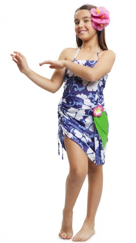 Havajská párty - Dětský kostým Havajská dívka