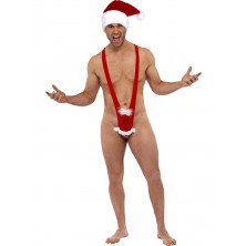 Pánský kostým Slipy Sexy Santa