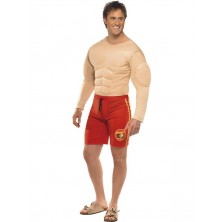 Pánský kostým Baywatch Lifeguard svalovec