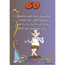 Certifikát 60 pro muže