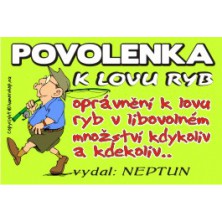 Povolenka k lovu ryb