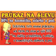 Průkaz Průkaz na slevu (pro ženský)