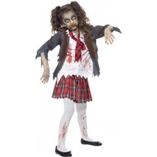 Dětský kostým Zombie školačka I