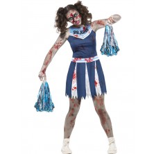 Dámský kostým Zombie cheerleader