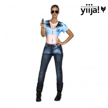Dámské tričko 3D Sexy policistka