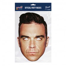 Papírová maska Robbie Williams