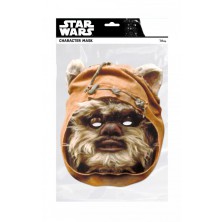 Papírová maska Ewok