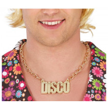 Náhrdelník Disco zlatý