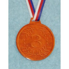 Medaile Bronzová