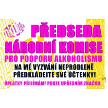 Průkaz Předseda národní komise pro ...