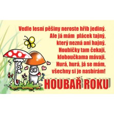 Průkaz Houbař roku